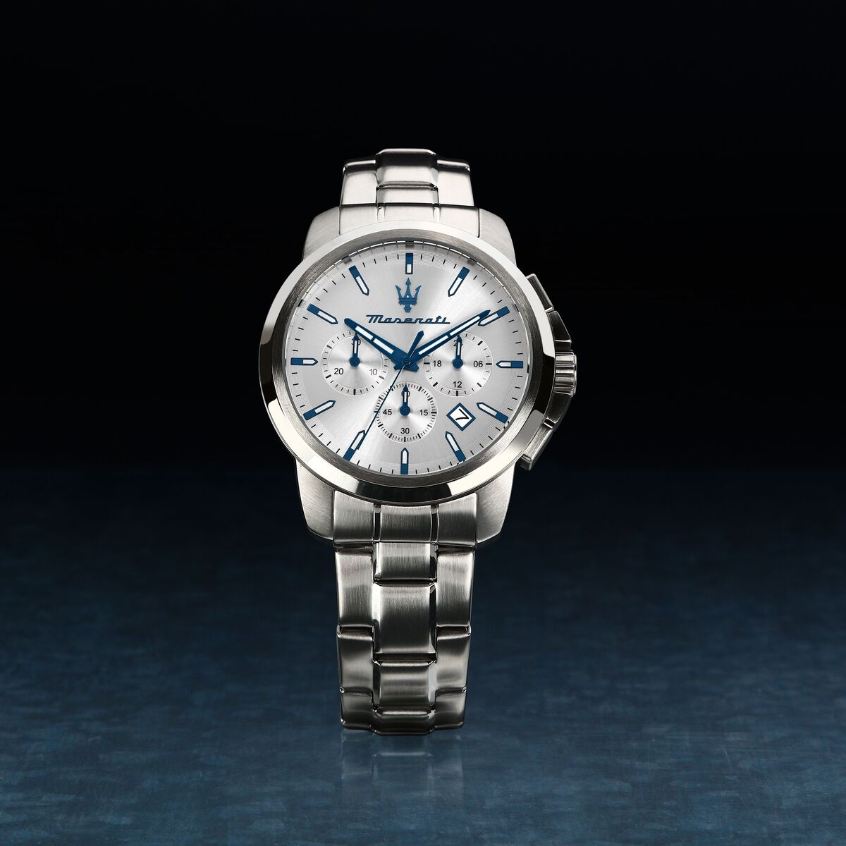 Montre Analogique  SUCCESSO argenté blanc argenté, MASERATI