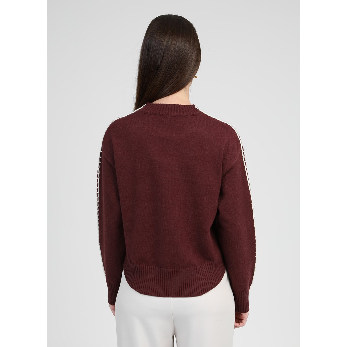 Pull NAUSIKO grenat, AN'GE