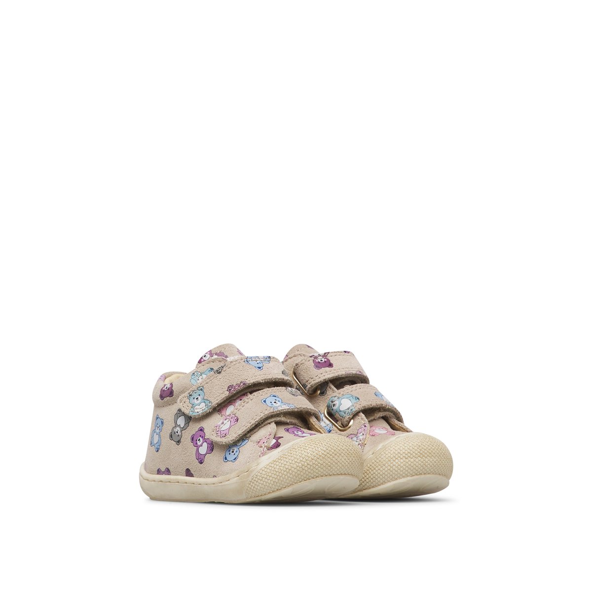 Chaussures premiers pas en suède COCOON VL beige-marron, NATURINO