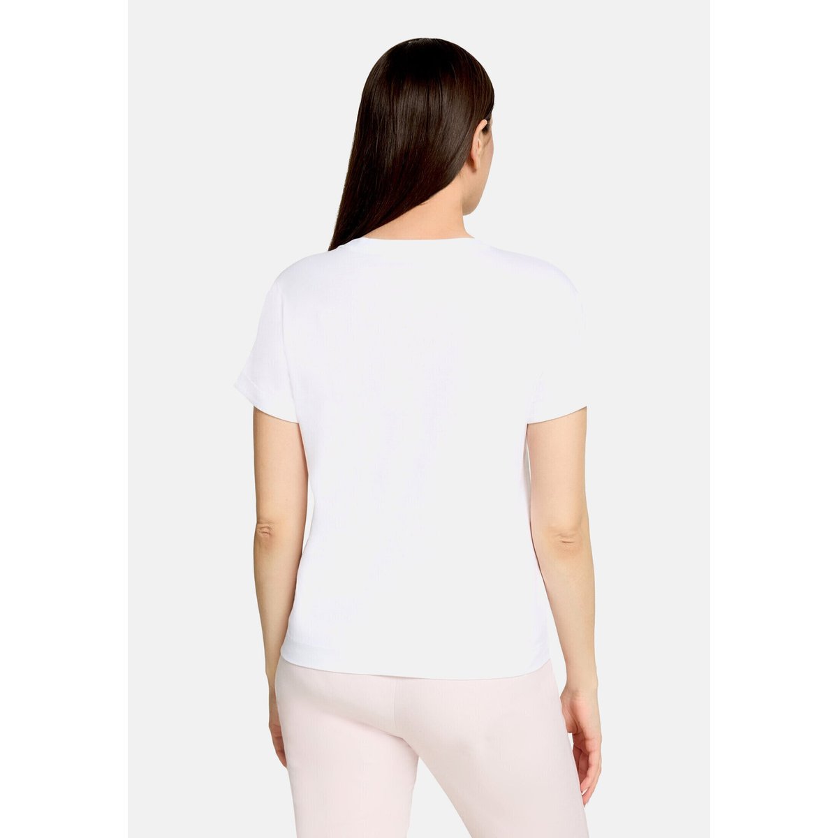 Haut casual à broderies patch white/silver, BETTY & CO