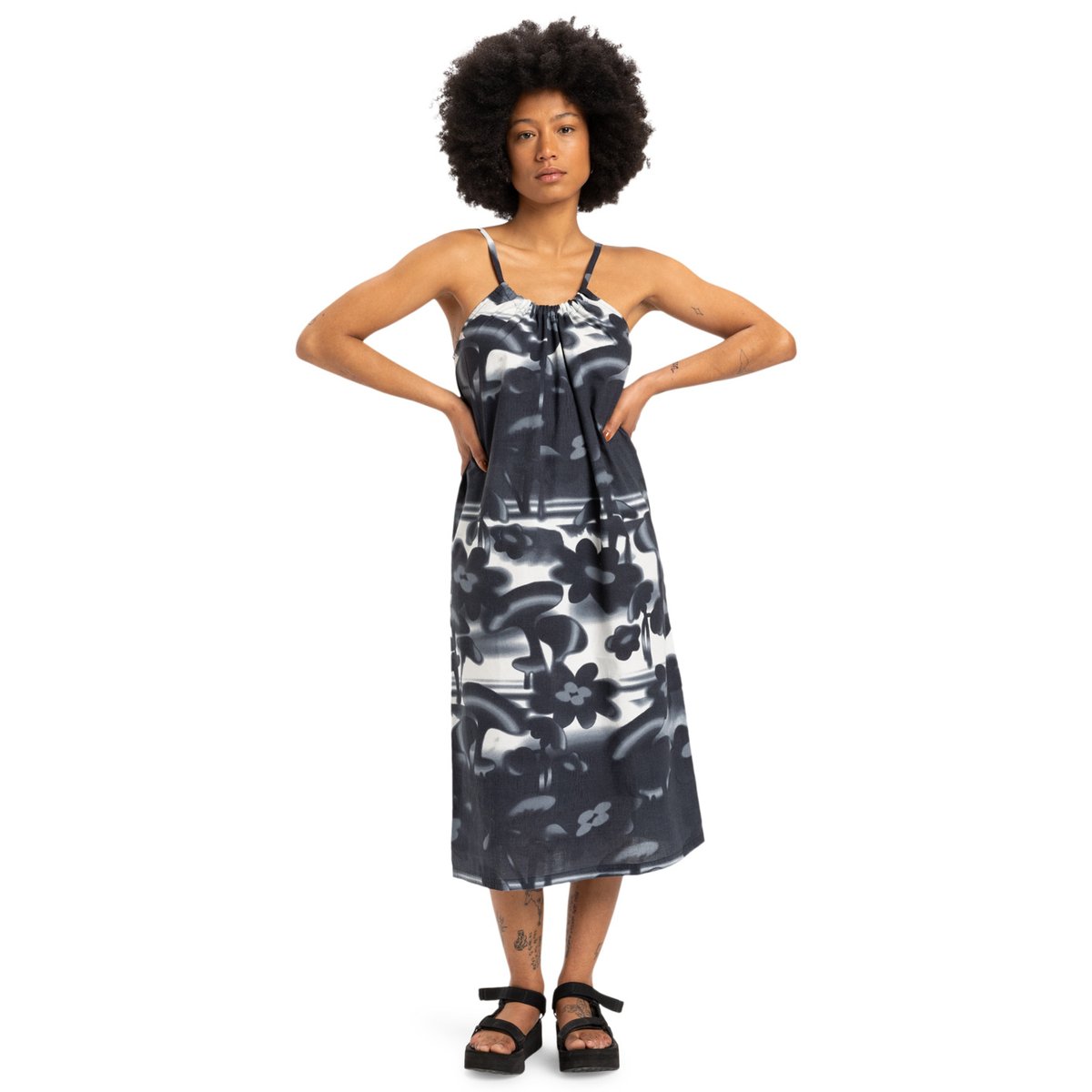 Robe midi PHILIA noir irongatebiophilia, QUIKSILVER