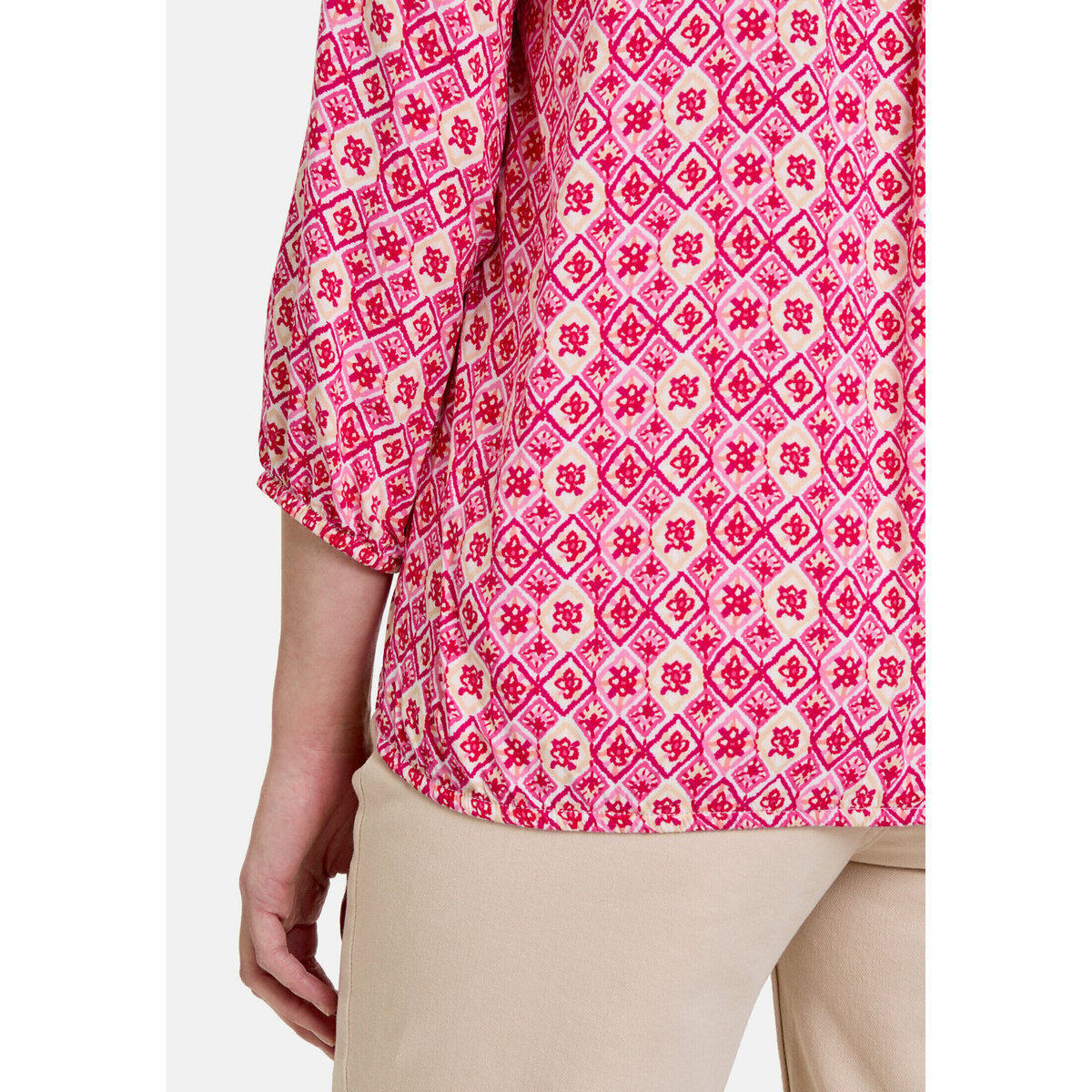 Blouse casual à motifs rose/rose, CARTOON