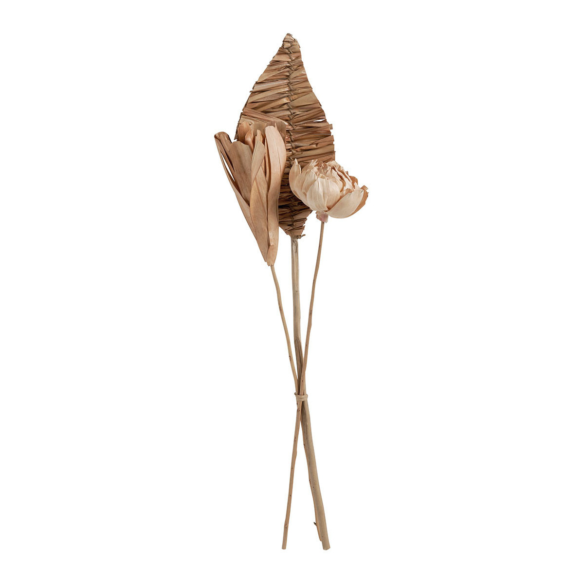 Bouquet de 3 déco végétales séchées rose, MATHILDE M