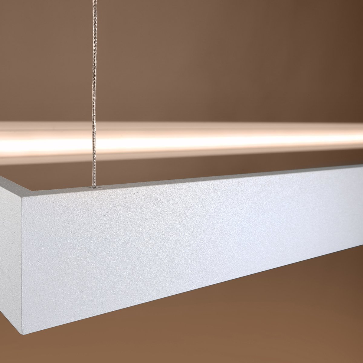 Lustre Aluminium Blanc LED 1 Tuula blanc, EDEN