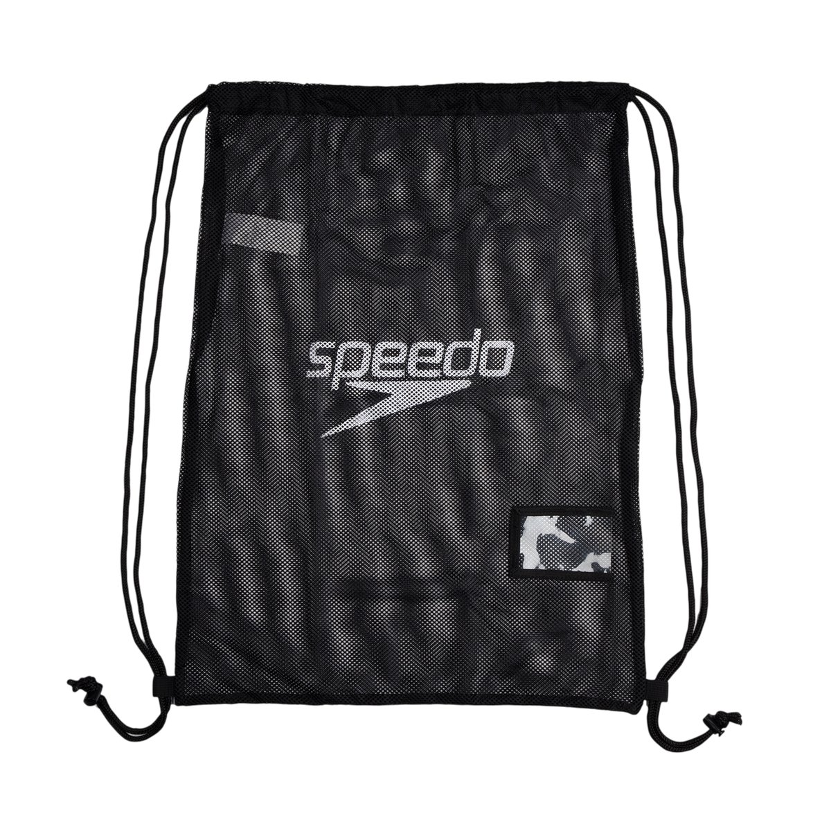 Sac maillé à cordon motif/style logo 35 litres EQUIP noir, SPEEDO