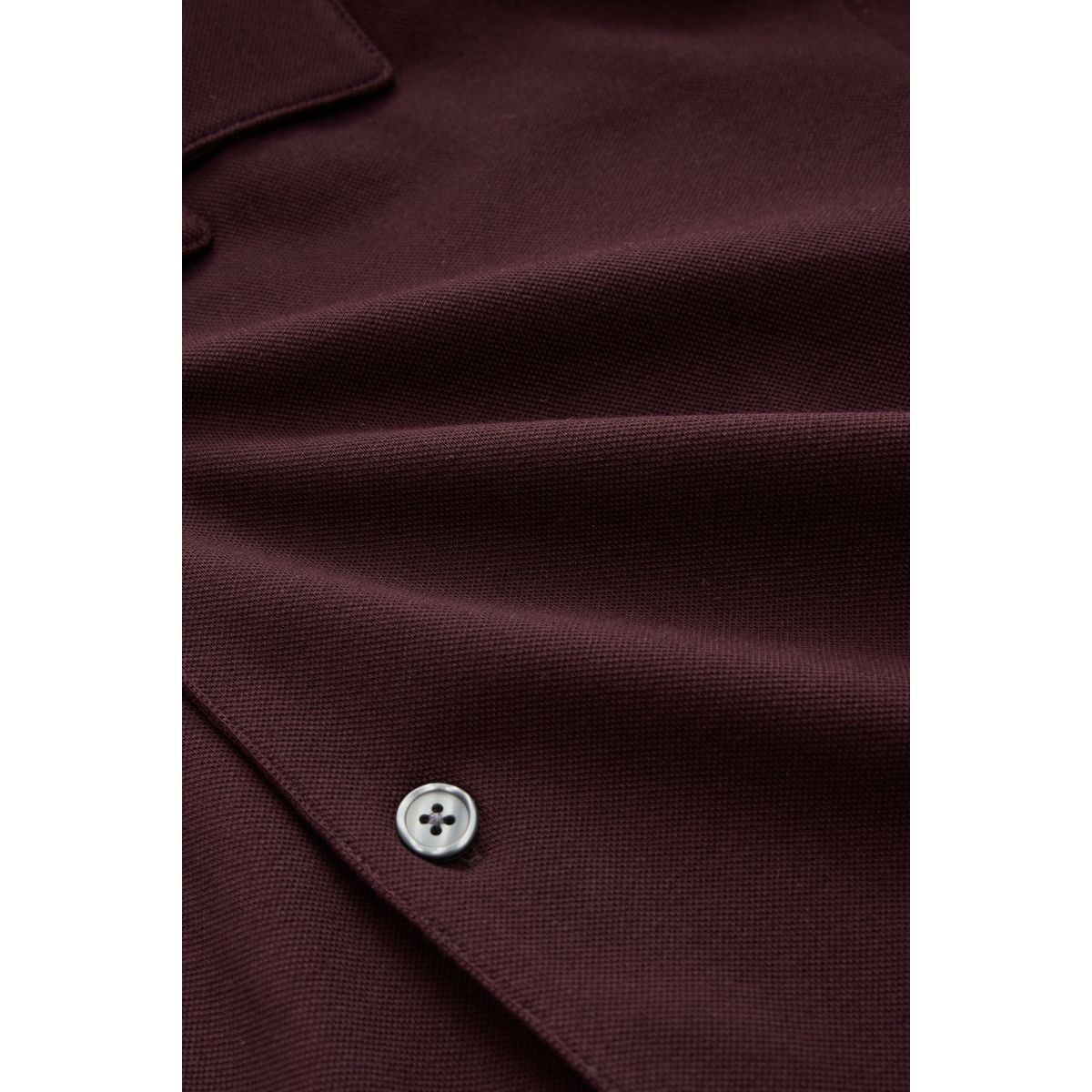 Chemise à manches courtes en piqué, lot de 3 rouge bordeaux/bleu marine/vert olive, NEXT