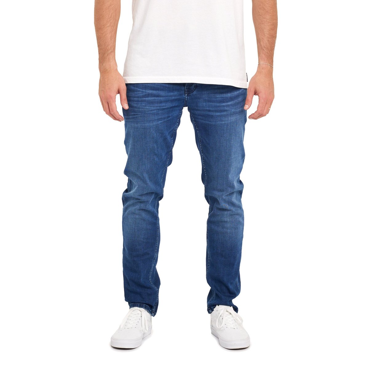 PANTALON REGULAR STELLAR bleu, PULLIN
