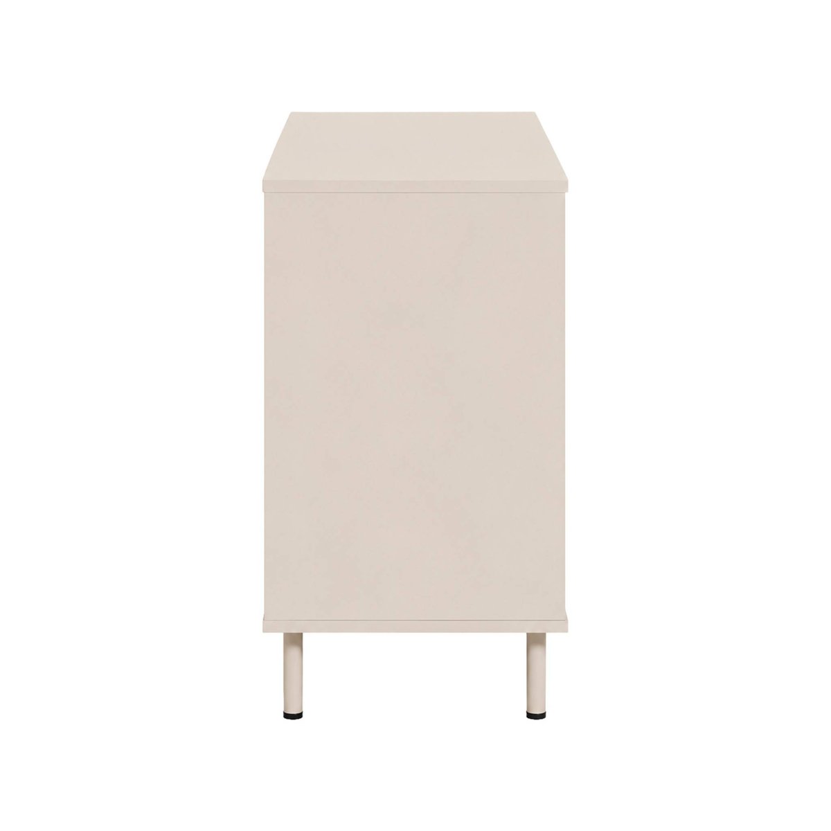 Commode décor bois et métal 6 tiroirs ELLIE beige, SWEEEK