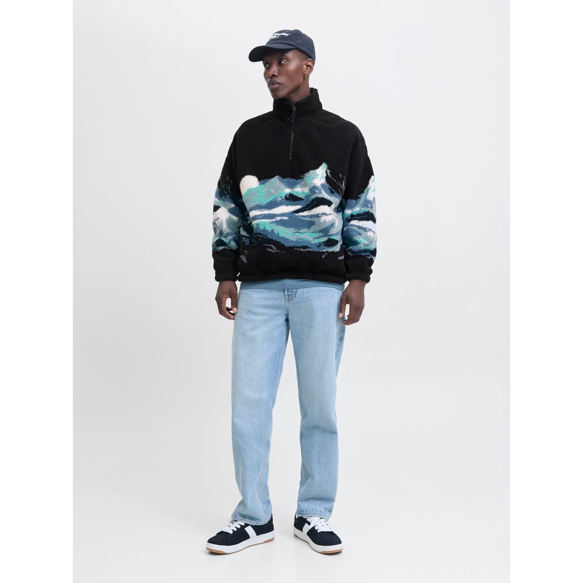 Sweat-Shirt En Polaire noire - black, JACK & JONES