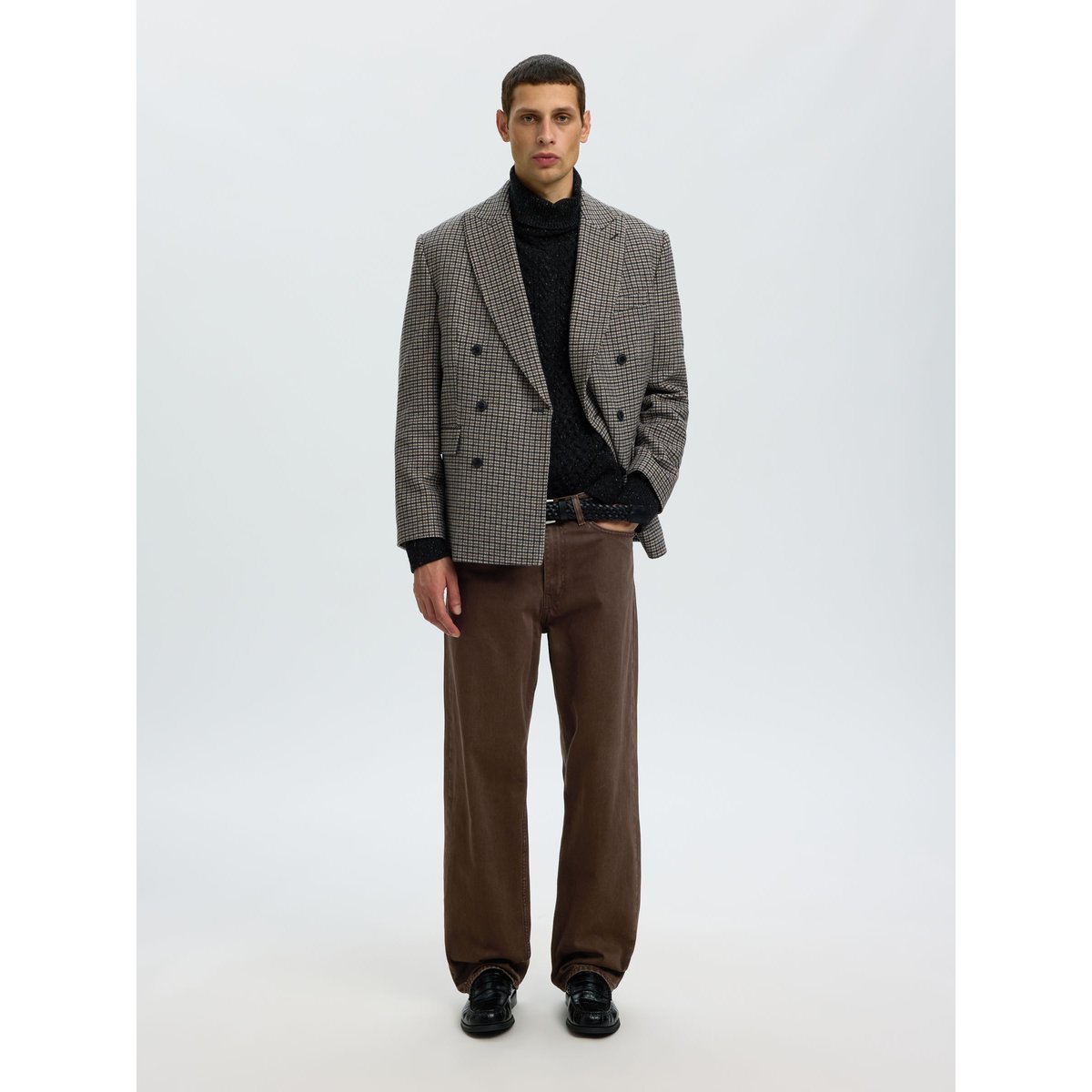 Jean Loose Fit marron - delicioso1, SELECTED