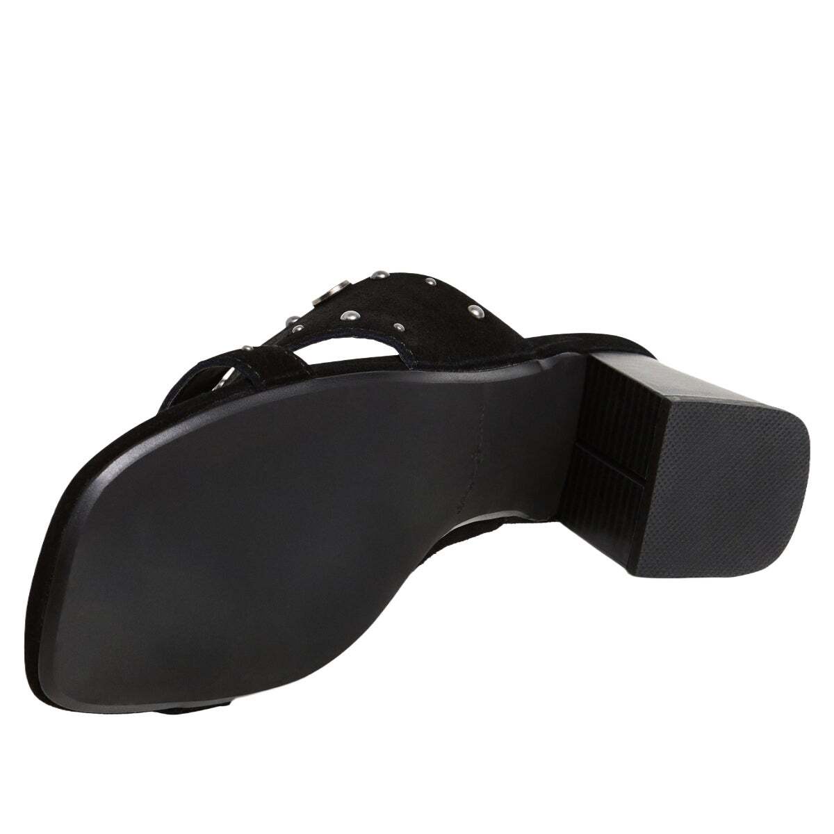 Mules En Daim noir, PEPE JEANS