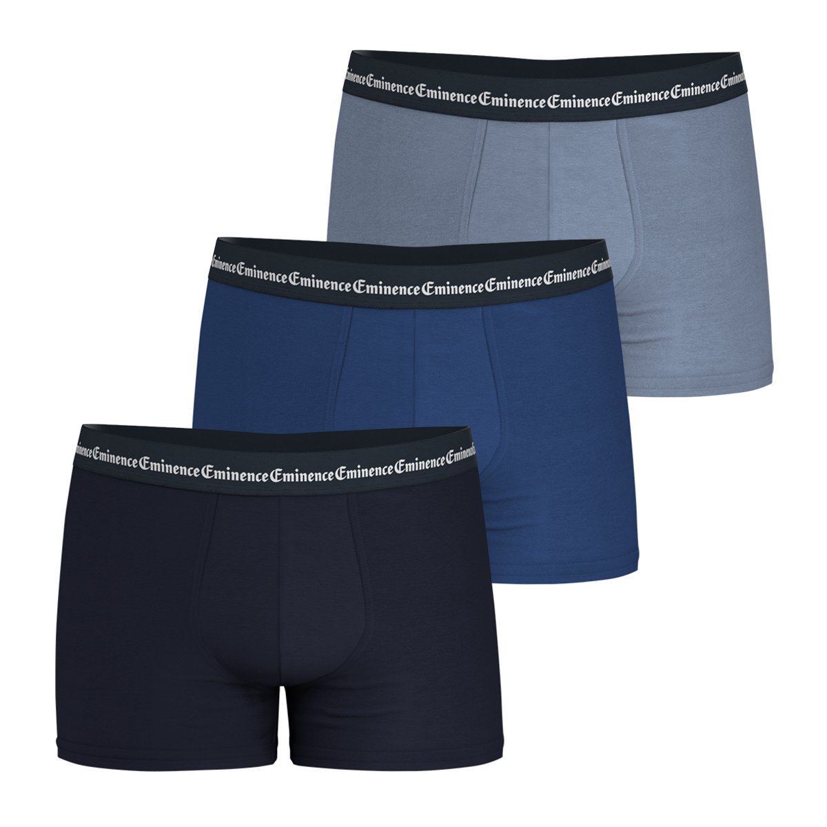 Boxers, lot de 3, EXCLU WEB bleu, EMINENCE