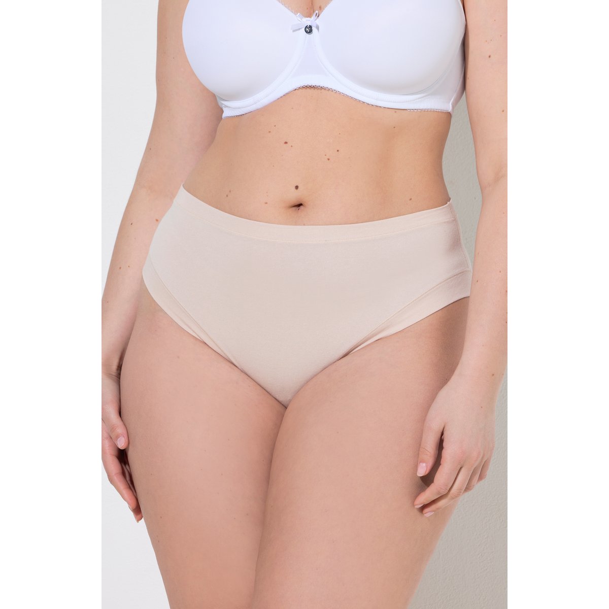 Lot de 3 slips midi, matière ultra-douce noir, ULLA POPKEN