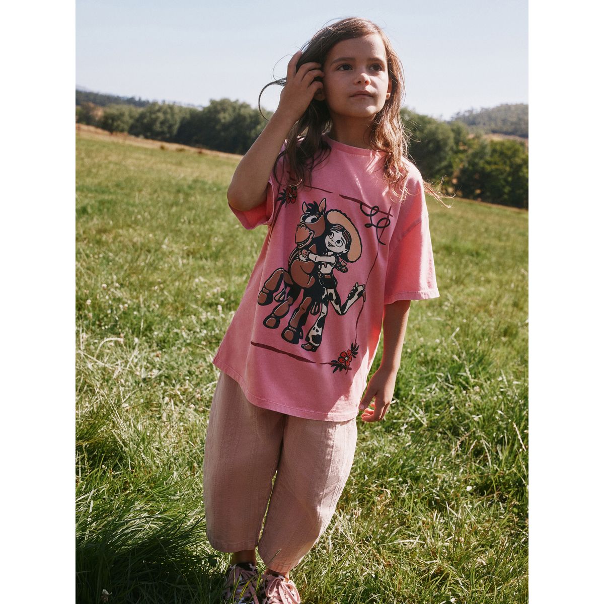 T-shirt oversize toy story jessie rouge, NEXT