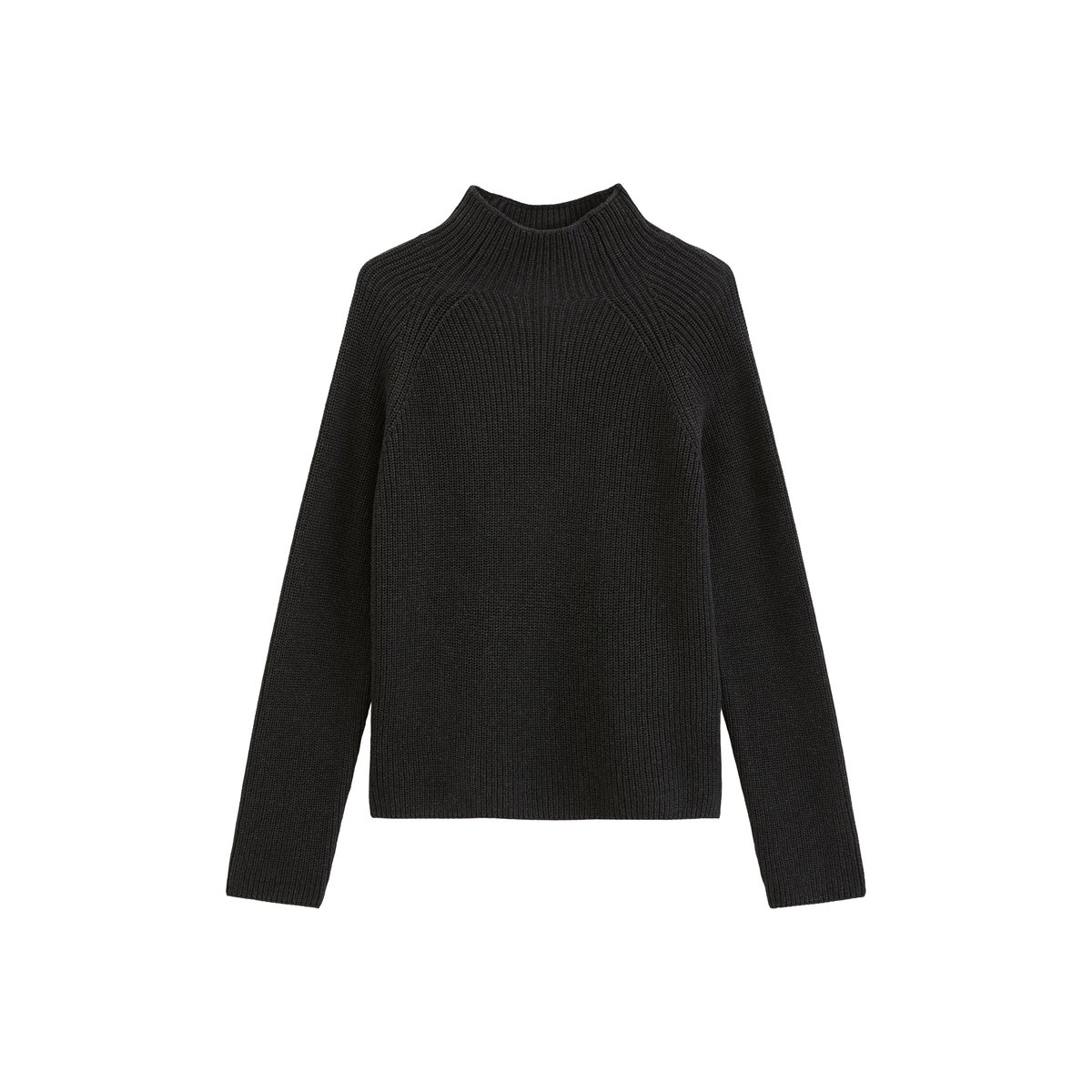 Pull en maille coupe classique en coton organique gris, MARC O'POLO