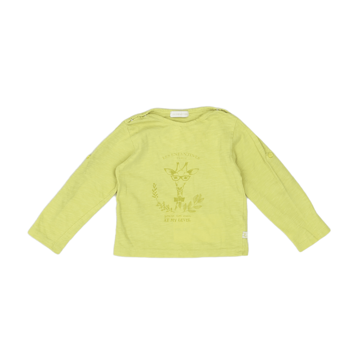 T-shirt bébé - Très bon état jaune, LES ENFANTINES