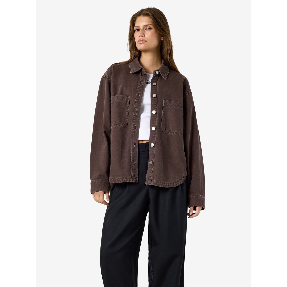 Surchemises marron - chocolate brown1, NOISY MAY