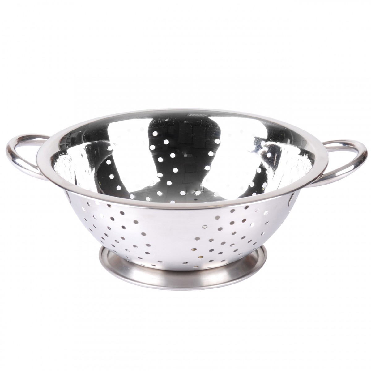 Passoire Inox avec Anses - 24cm chrome/inox, WADIGA