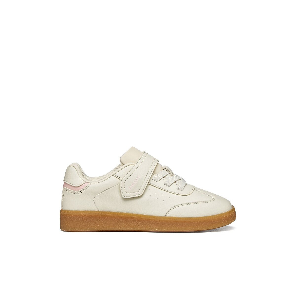 Baskets respirantes, NEW EMBERLIX ivoire/rose, GEOX