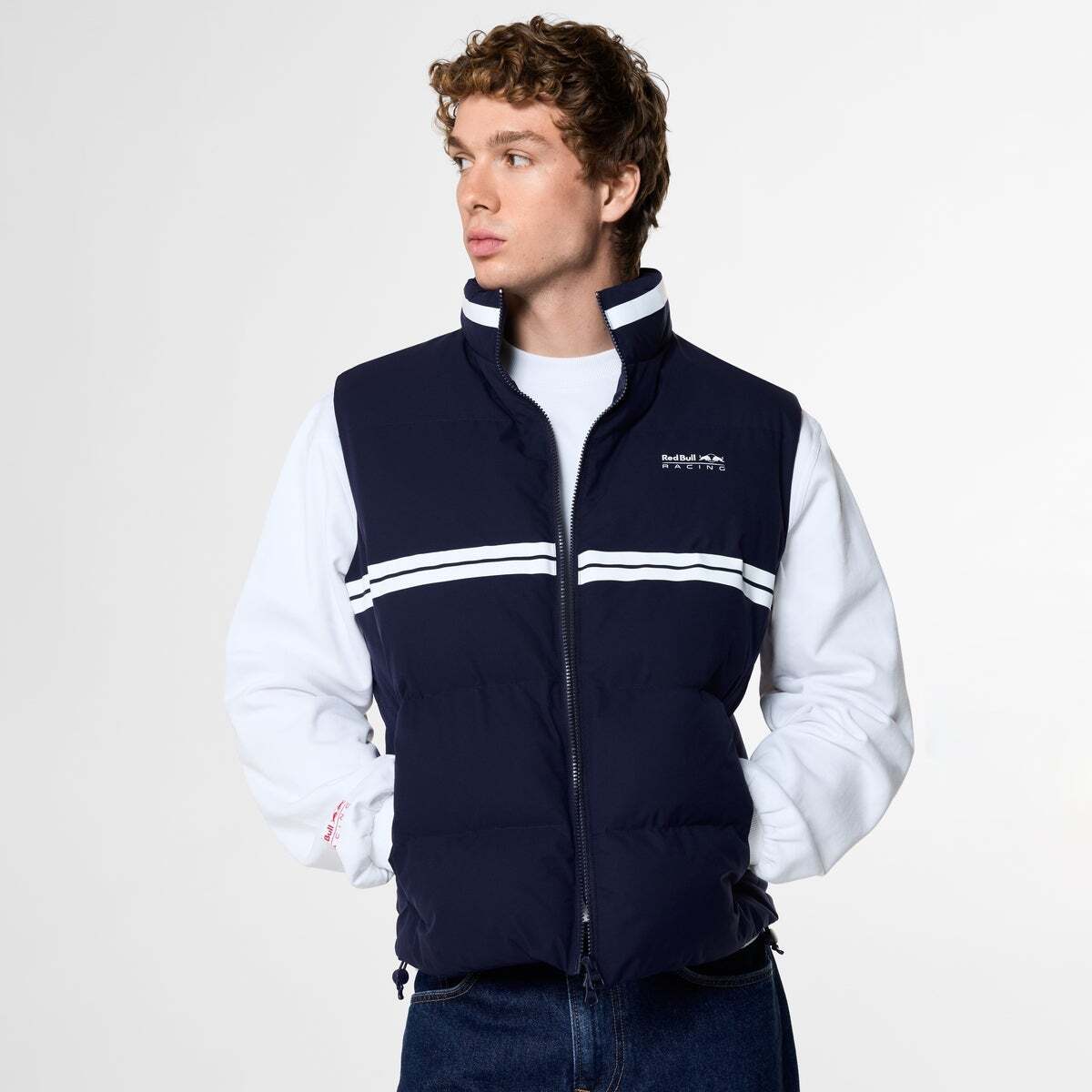 Red Bull Racing Gilet Matelassé À Col Montant marine, PEPE JEANS