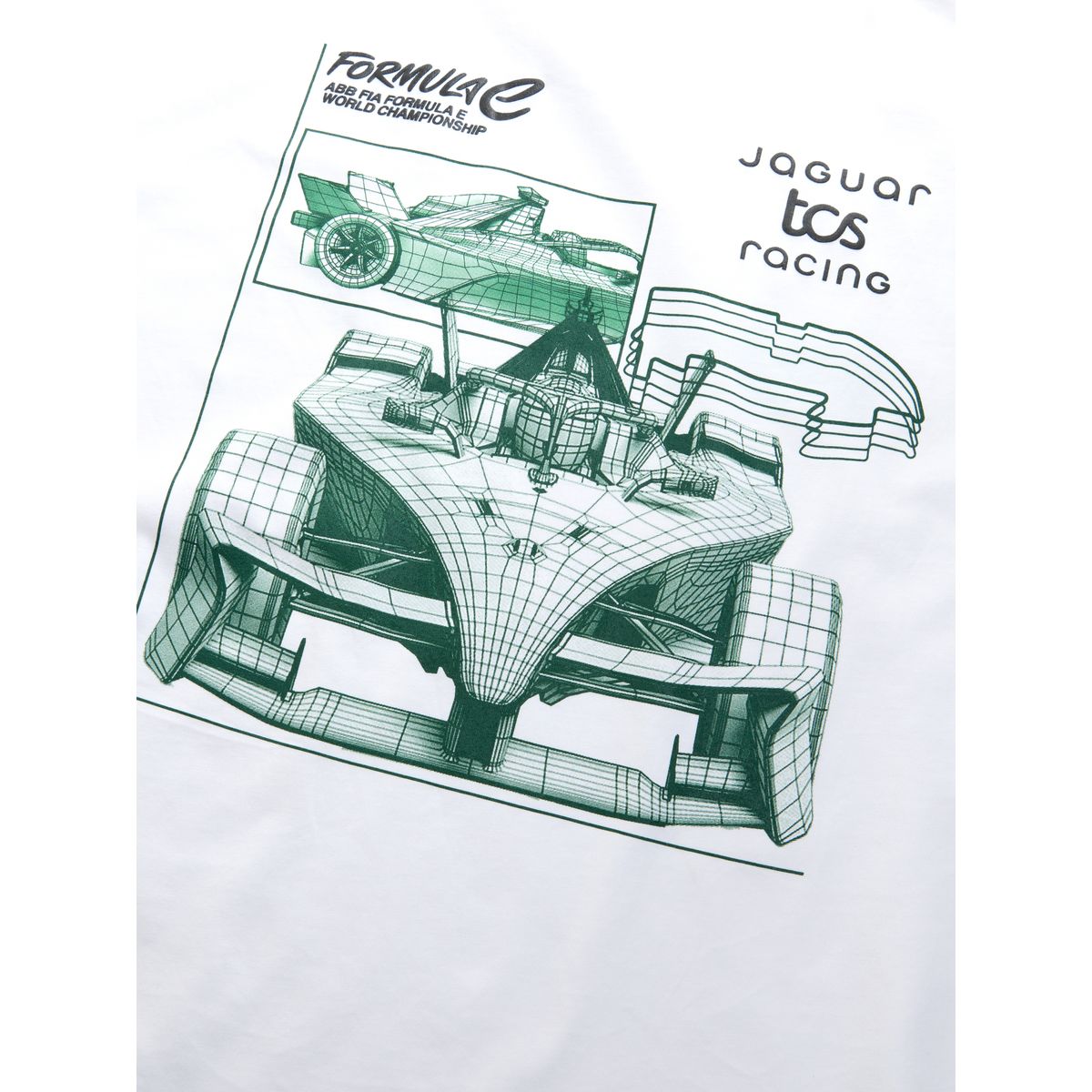 T-shirt regular jaguar écru, NEXT