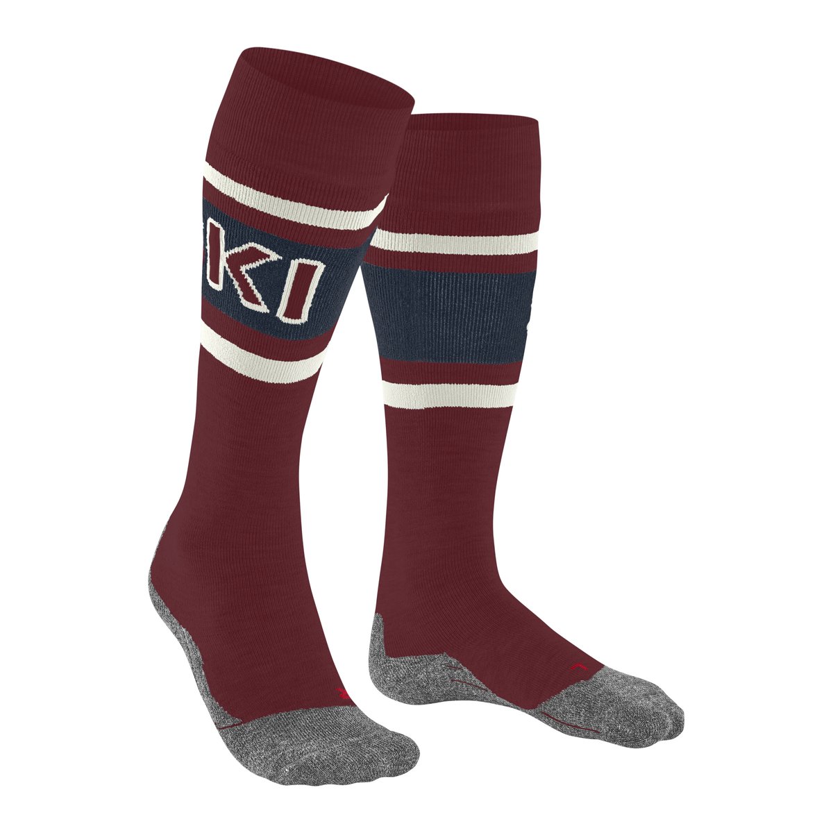 Mi-bas SK2 Intermediate bordeaux, FALKE