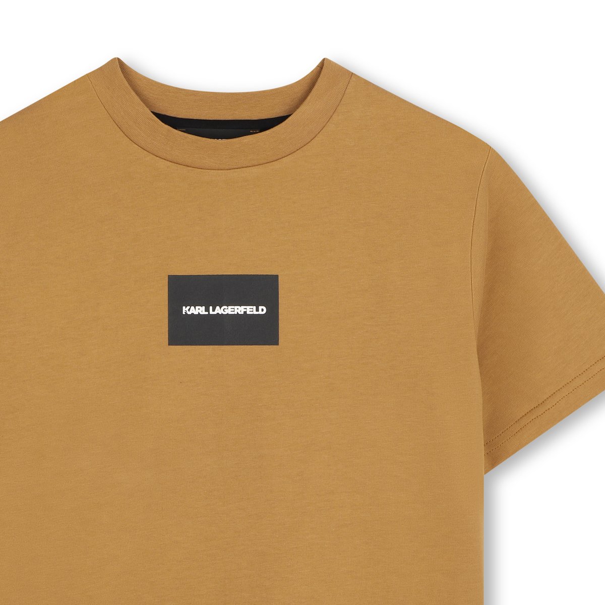 Tee-shirt manches courtes havane, KARL LAGERFELD KIDS