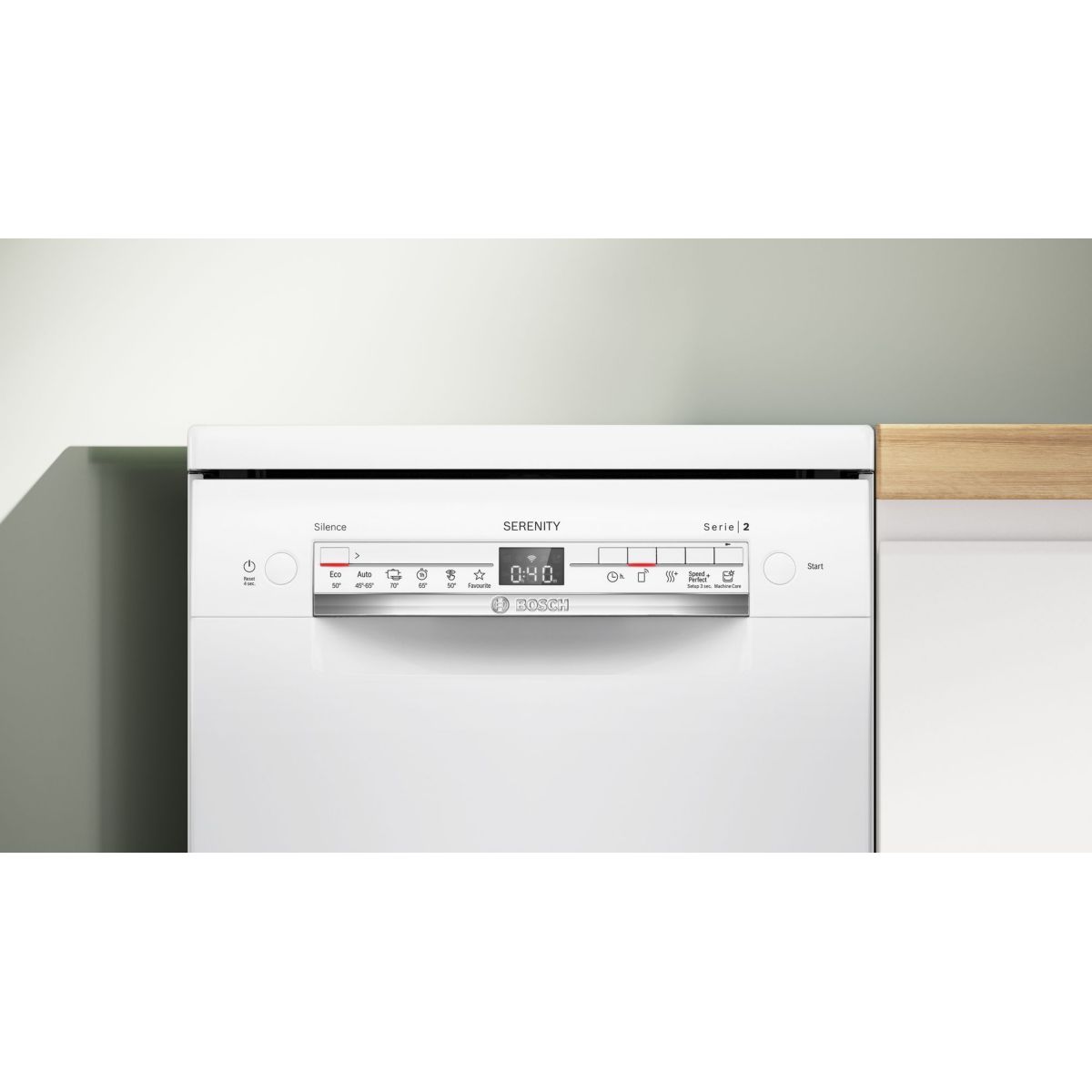 Lave vaisselle 45 cm SPS2HMW03E couleur unique, BOSCH