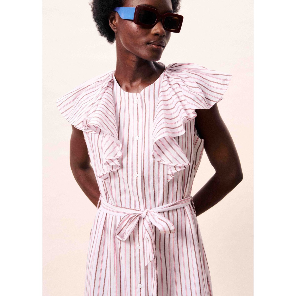 Robe longue LAGOINHA blanc, FRNCH