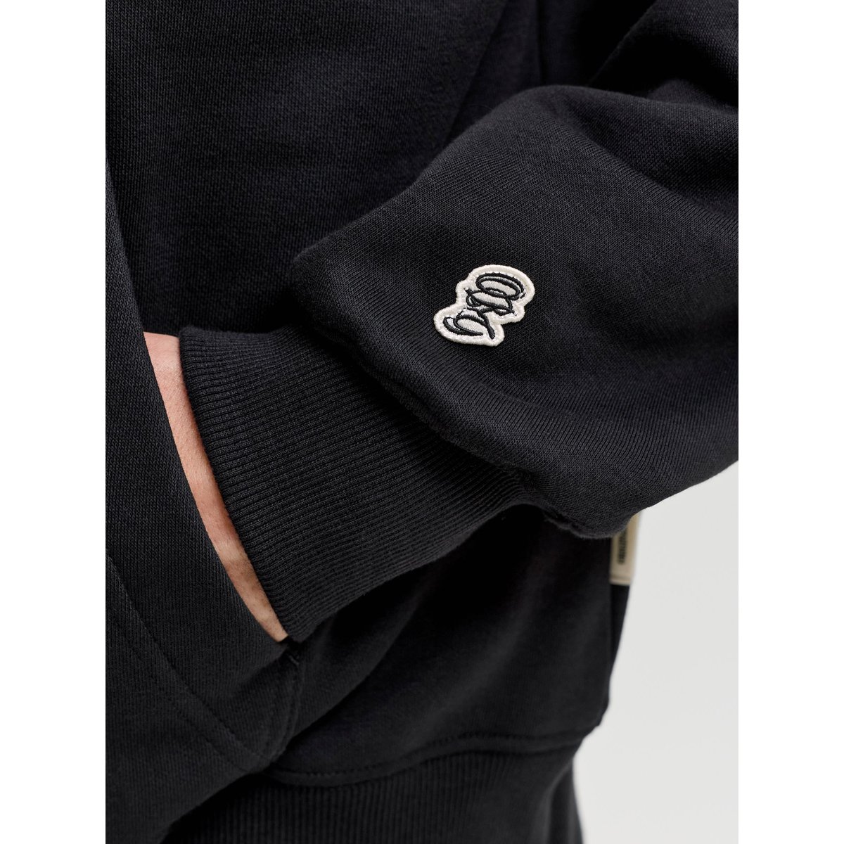Sweat À Capuche black 1, JACK & JONES