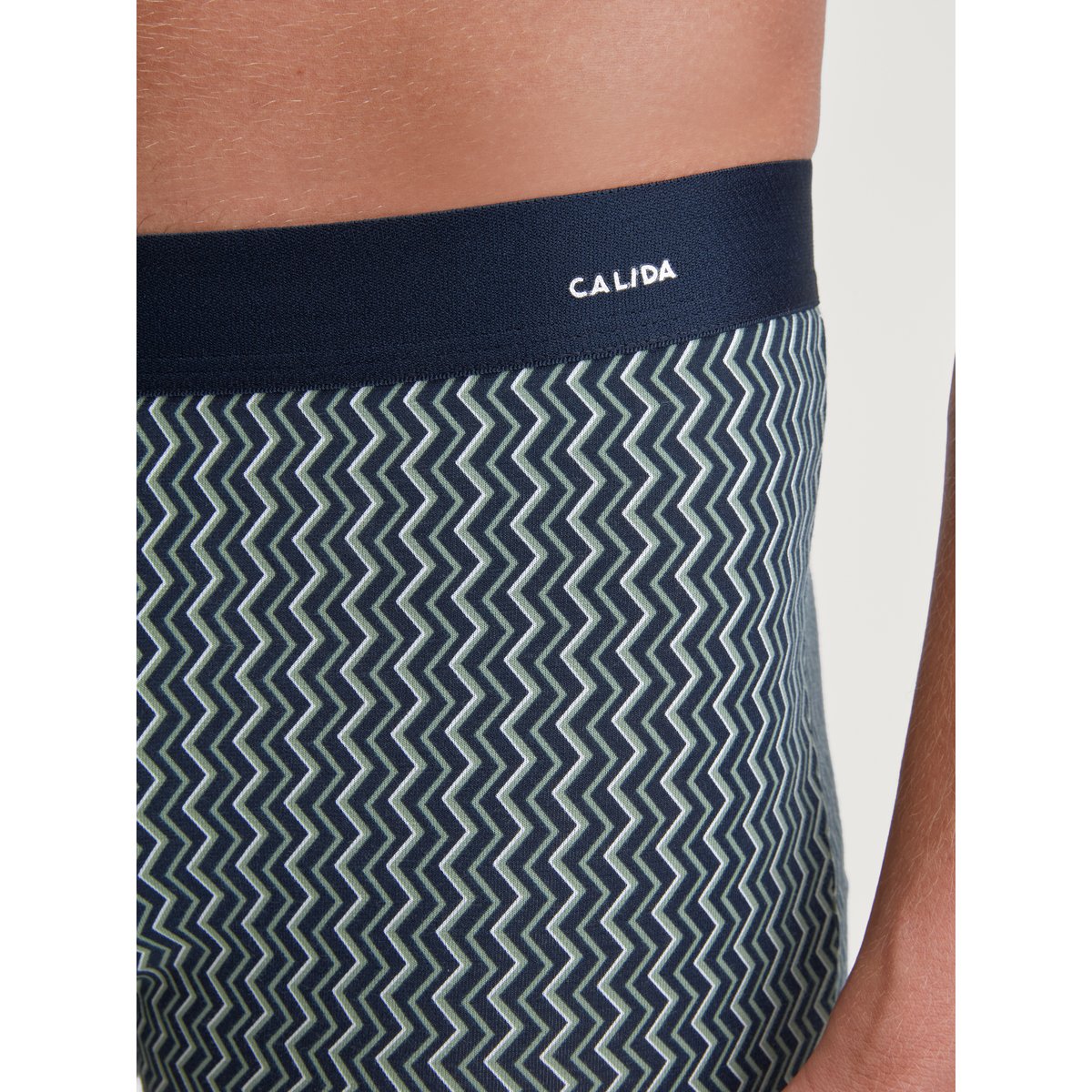 Boxer brief Coton COTTON CODE DESIGN givre de loden, CALIDA