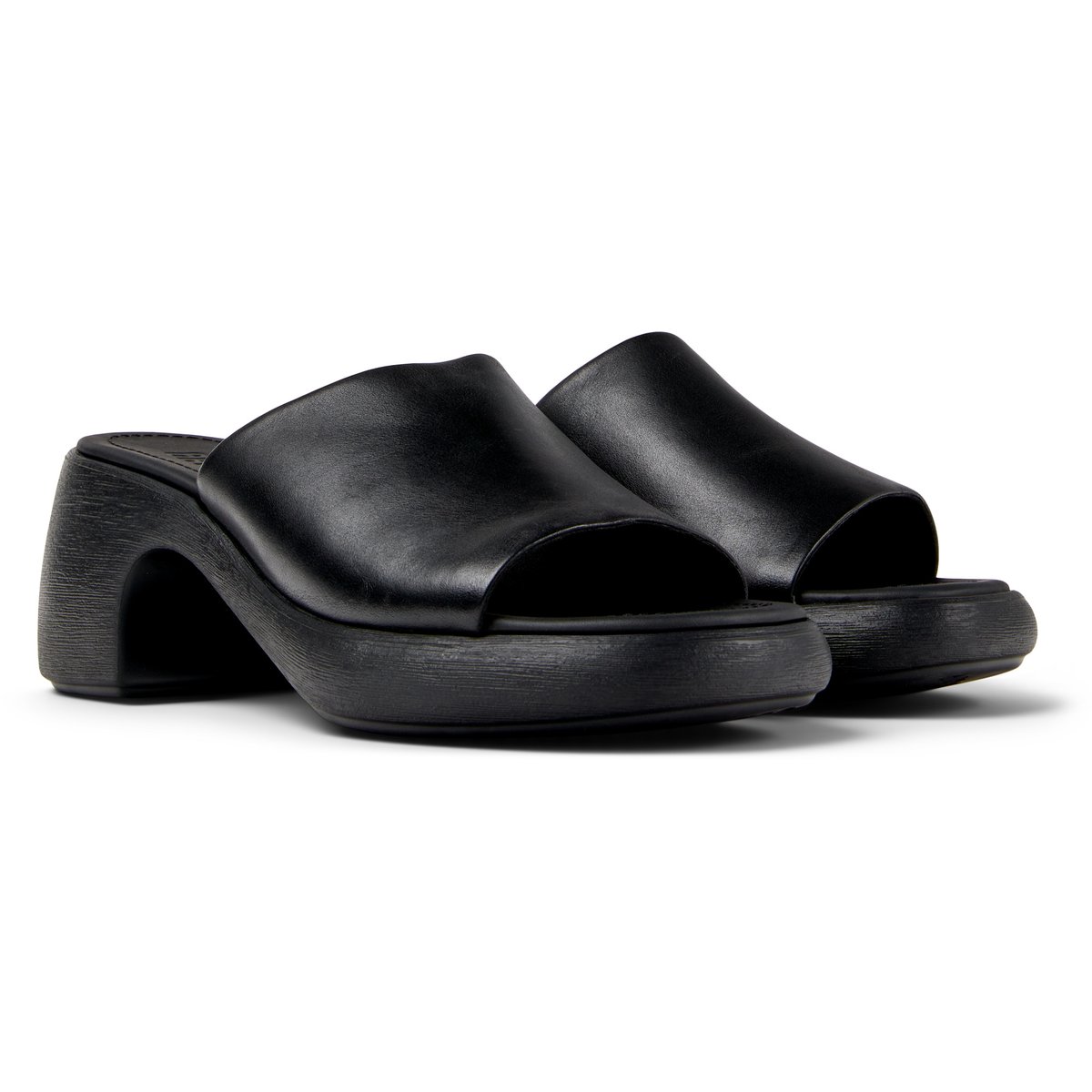 Sandales Thelma Cuir noir, CAMPER