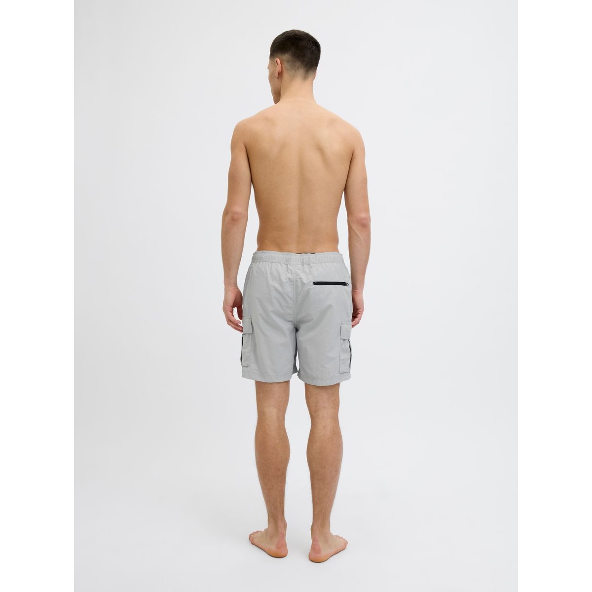 Short De Bain grise - high-rise, JACK & JONES