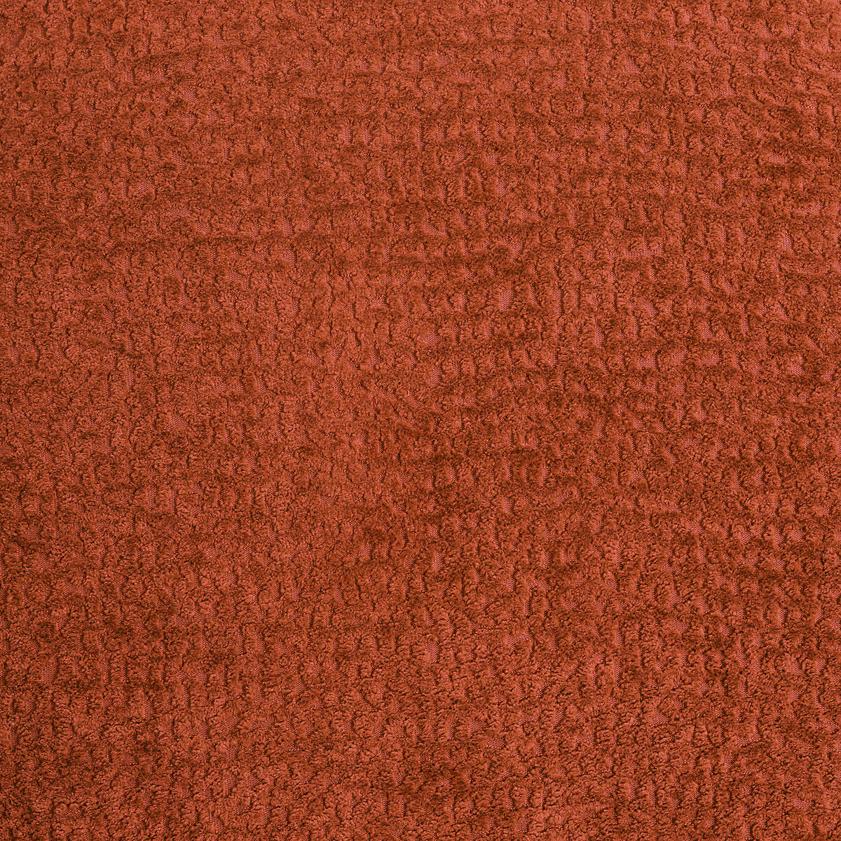 Sofá 4 plazas, tela con relieve, Nuria terracota, LA REDOUTE INTERIEURS