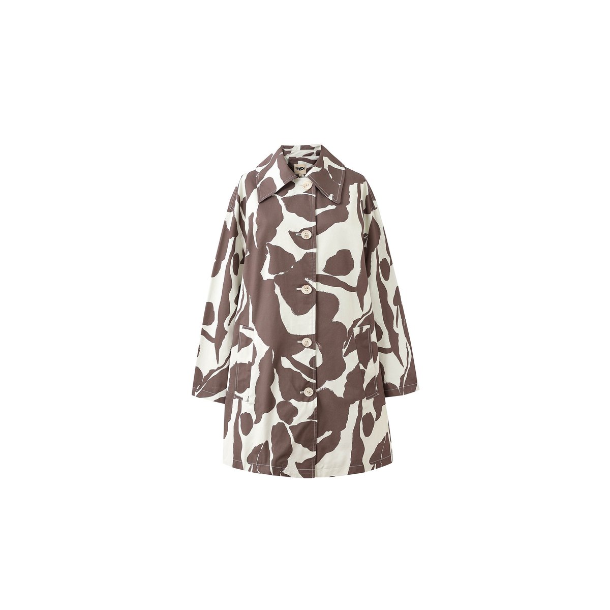 Trench SIRIUS nenufar marron, FRNCH