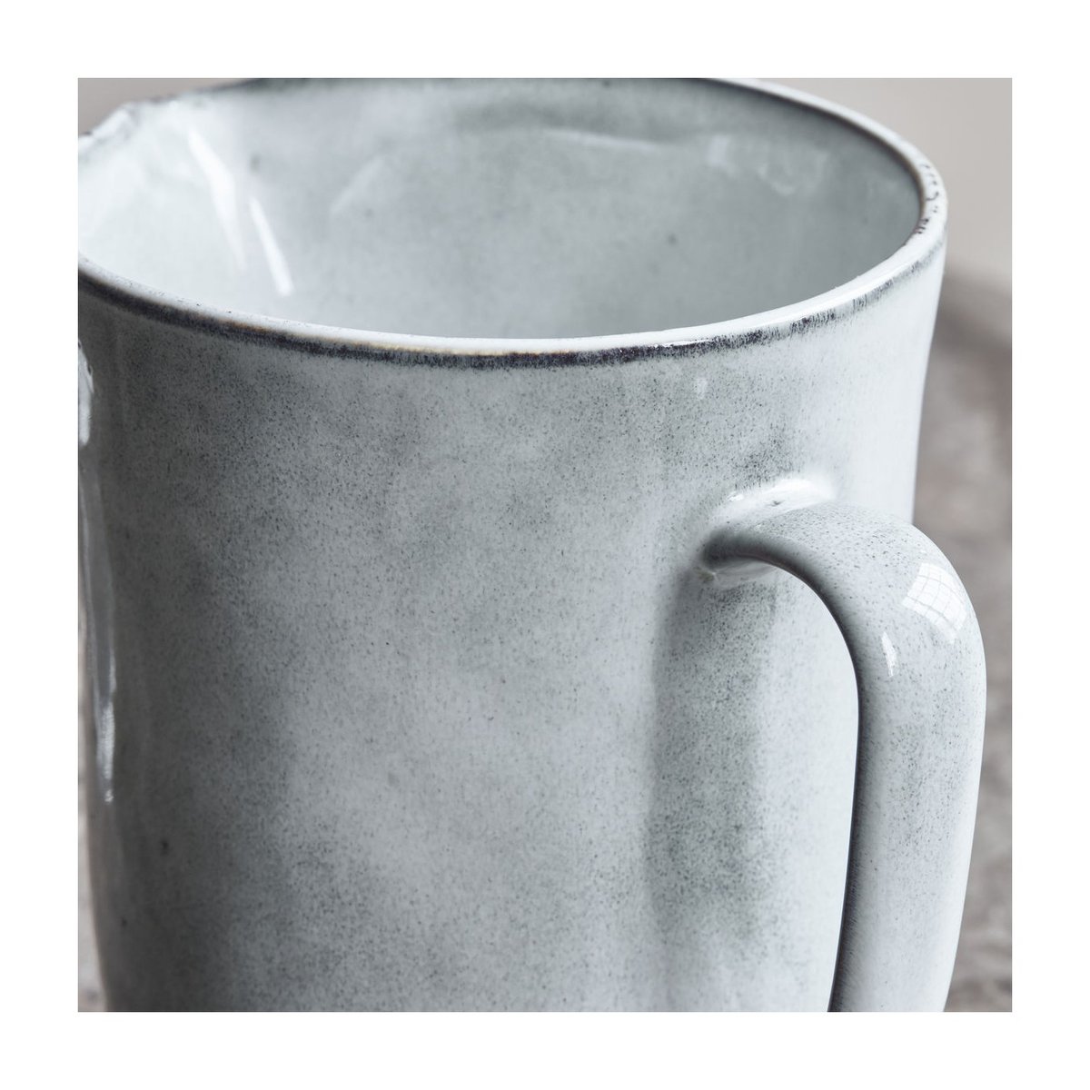 Cruche Rustic 1000 ml gris/bleu, HOUSE DOCTOR