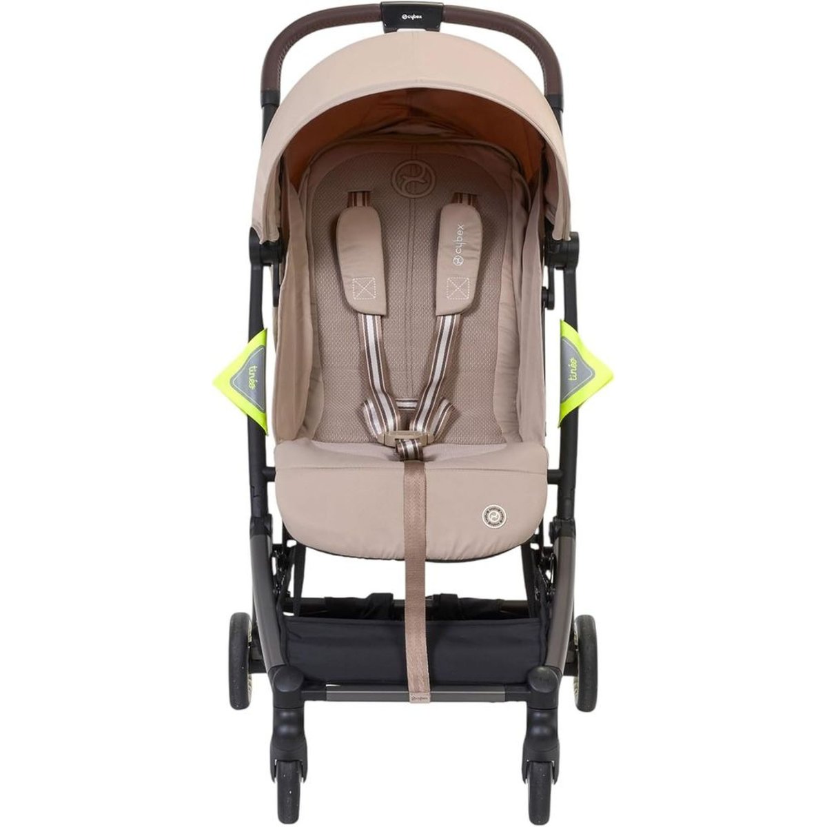 Lot de 2 patchs réfléchissants pour poussette couleur unique, TINEO