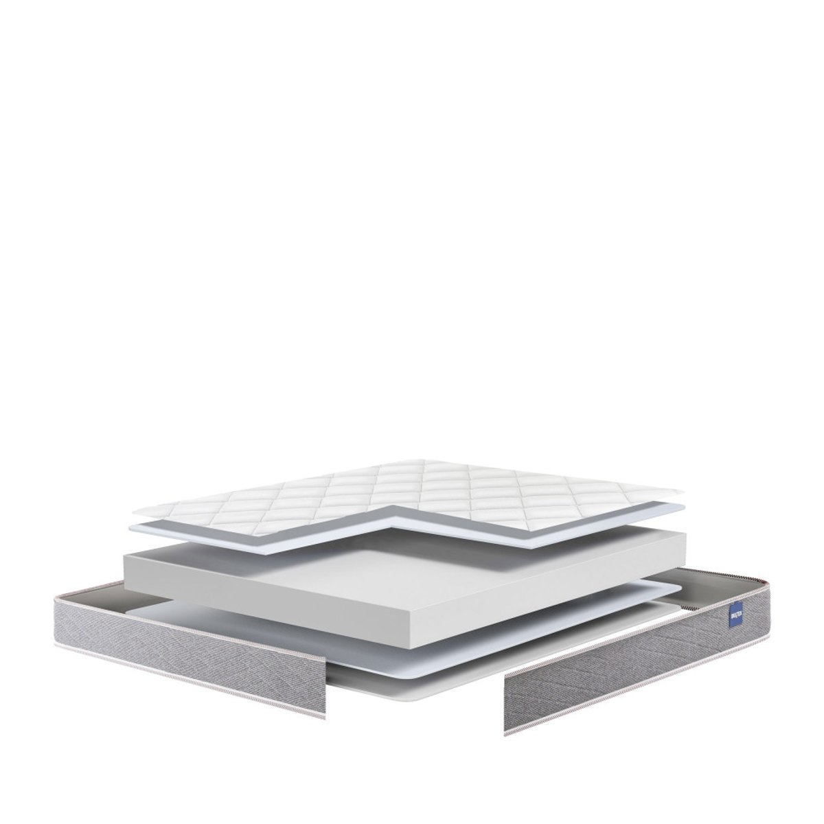 Matelas en mousse, accueil ferme- EXACT 4 blanc, BULTEX