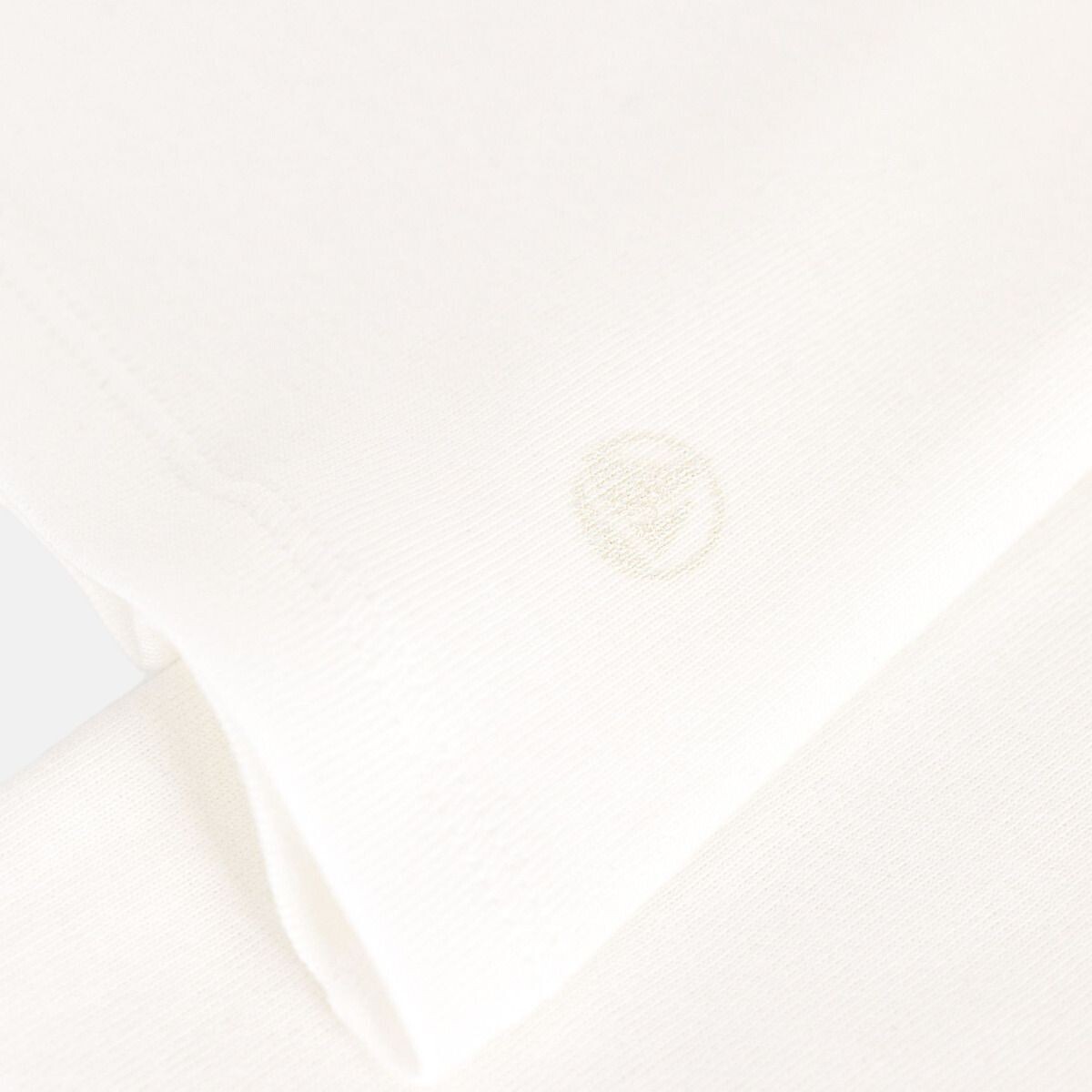 T-shirt l'iconique coton col V blanc, PETIT BATEAU