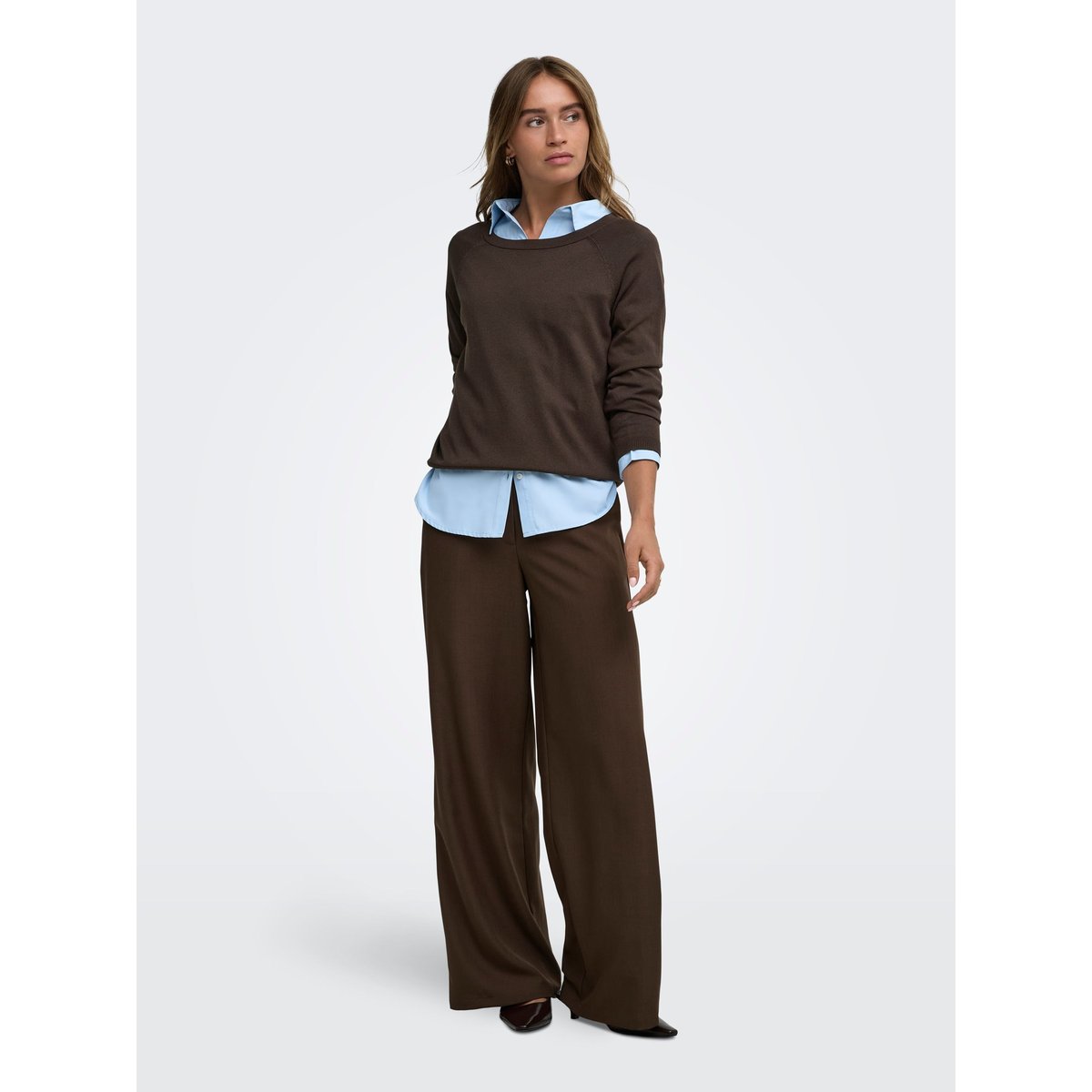 Pull En Maille coffee bean, JDY