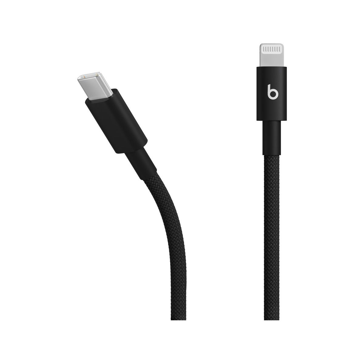 Câble de charge tissé USB-C vers Lightning 1M50 Noir int couleur unique, BEATS BY DR,DRE