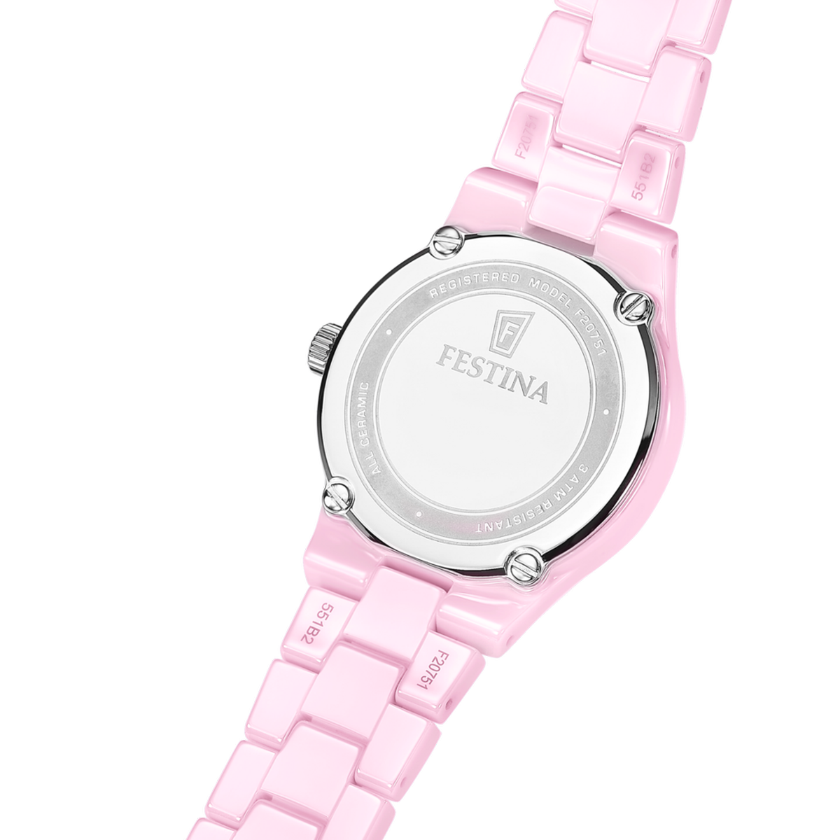 Montre Analogique CERAMIC rose rose rose, FESTINA