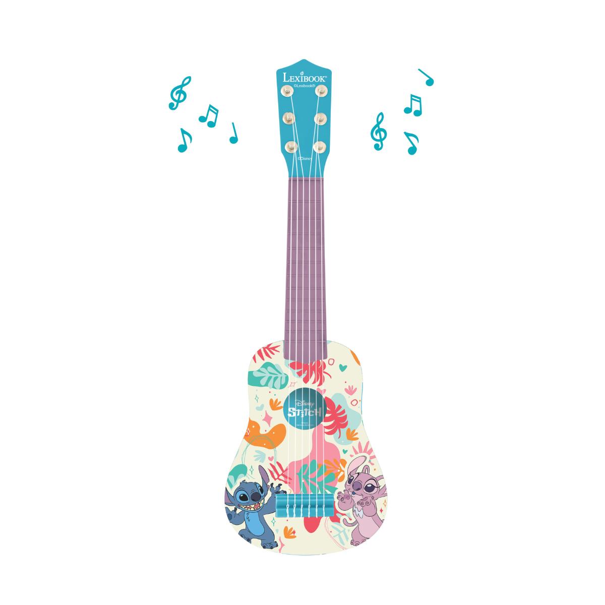 Ma Première Guitare Stitch bleu, LEXIBOOK