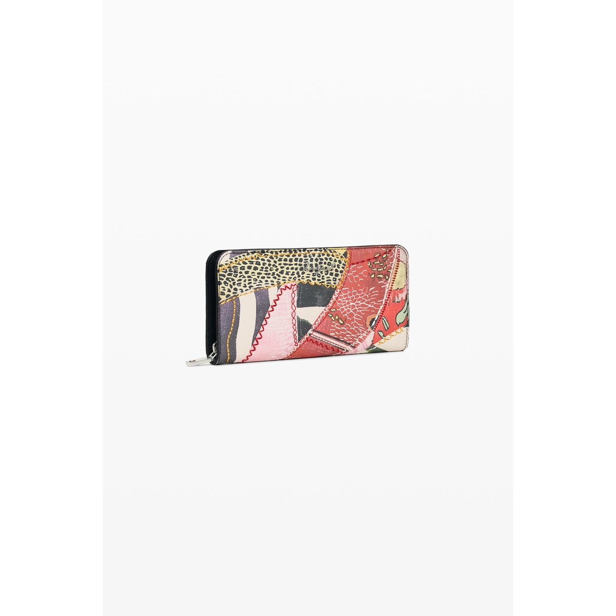 Porte-monnaie imprimé zèbre multicolore, DESIGUAL