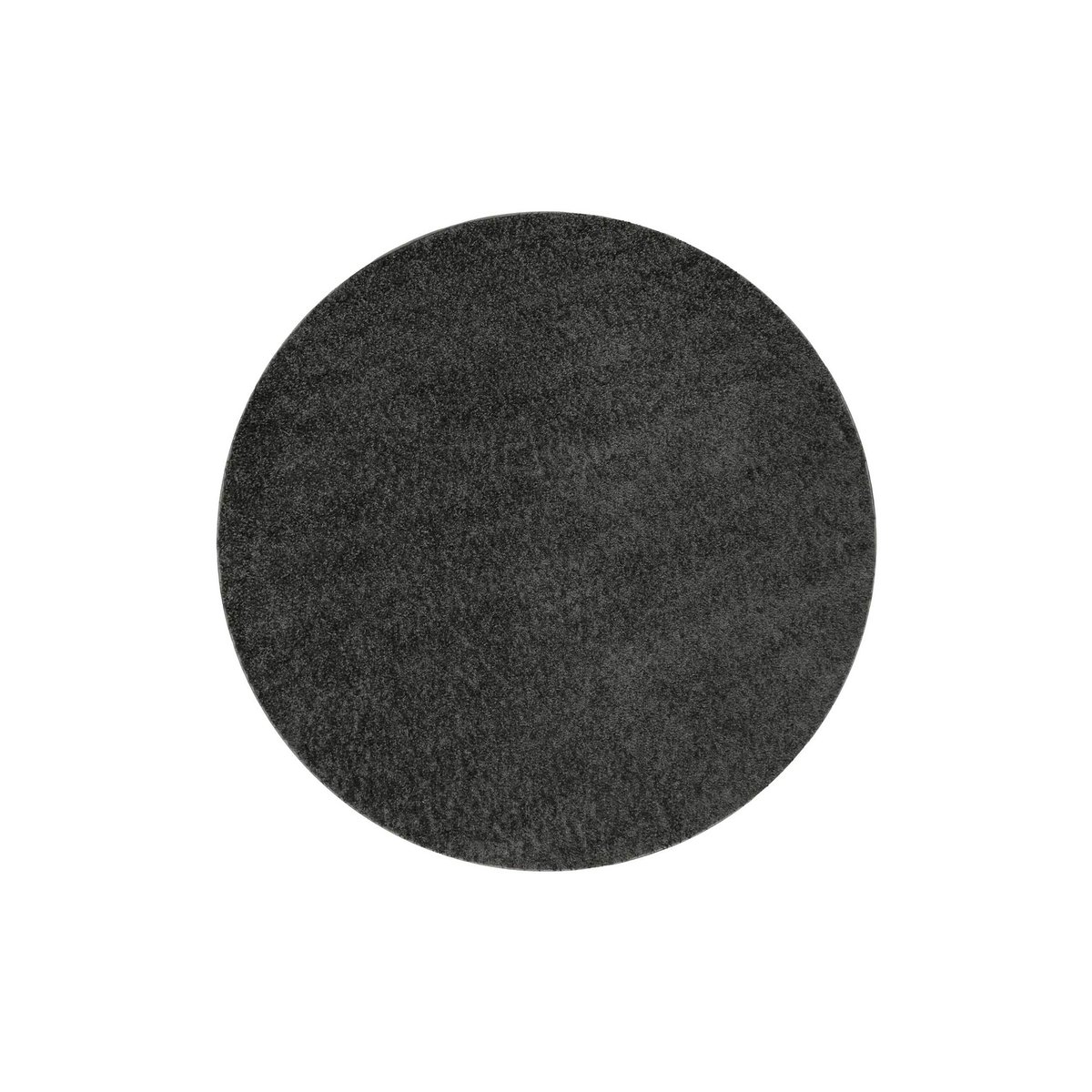 Tapis rond poils longs effet bouclettes ,  #Whisper Shag gris anthracite, ESPRIT