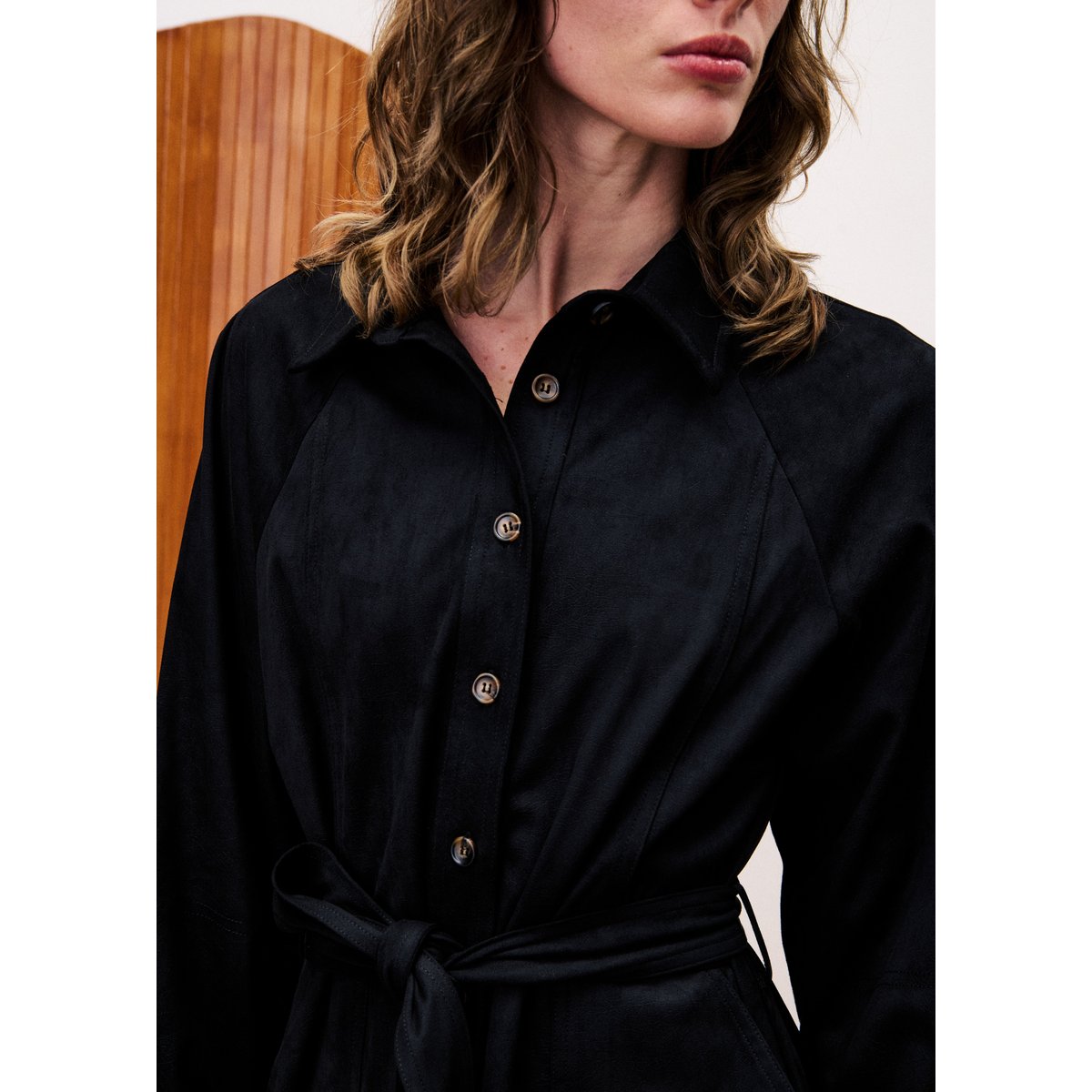 Robe BARBET noir, FRNCH