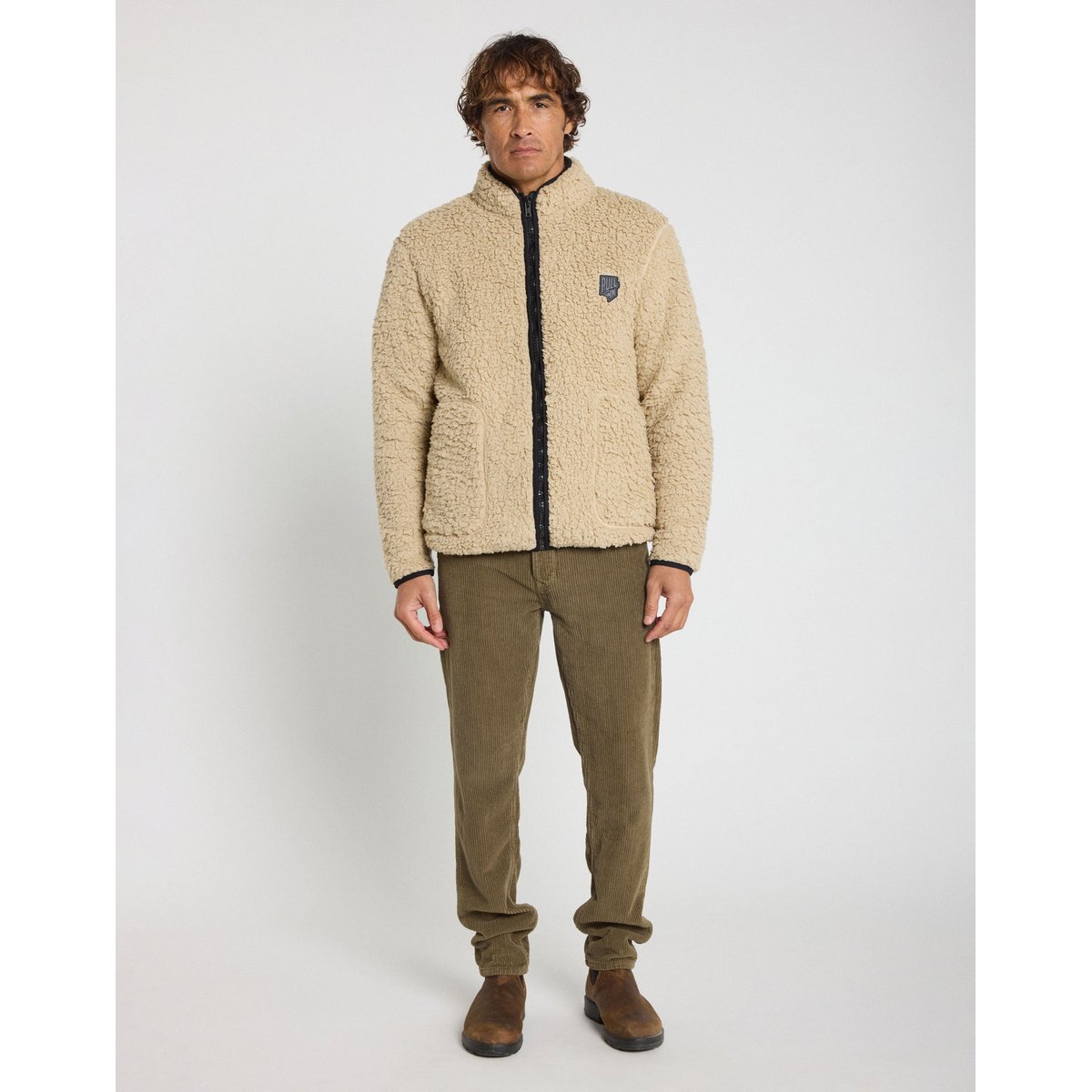 Veste SHERPA PARK CREAM multicolore, PULLIN