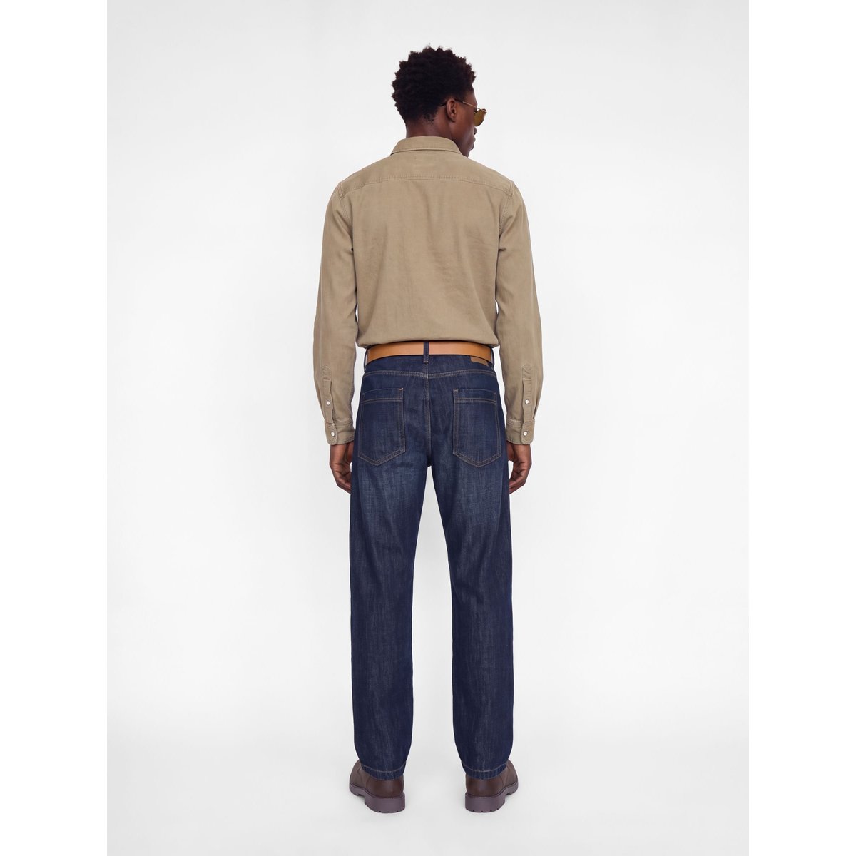 Jean À Coupe Ample bleue - blue denim 1, JACK & JONES