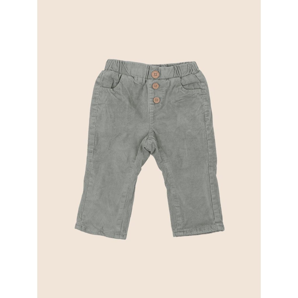 Pantalon - Etat satisfaisant vert, TAPE A L'OEIL