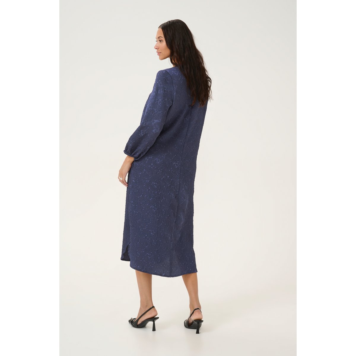 Dress bleu midnight marine cc, KAFFE
